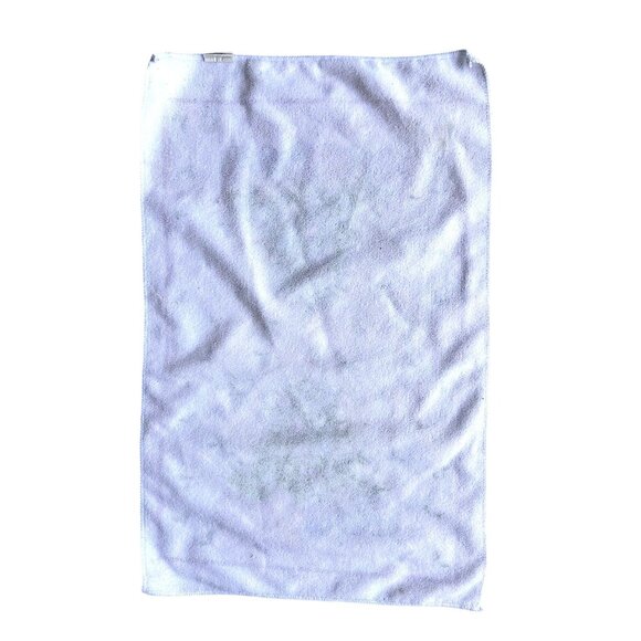 Vintage Kitchen Dish Hand Towel Christmas Tree Gold Flitter Accents 24 i… - Picture 9 of 12